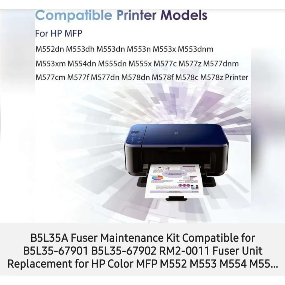 HP B5L35A Fuser Kit RM2-0011 for Color MFP M552dn M553dn M553x